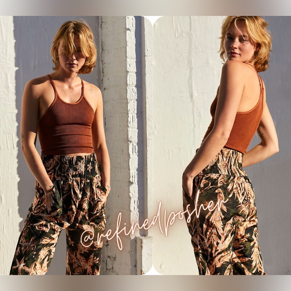 Free People Movement Happiness Runs Long Crop Top size XS/S & M/L NEW Coconut